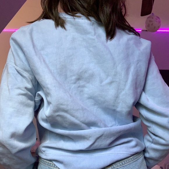 champion sweatshirt, light blue - Picture 2 of 6